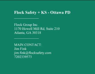 Flock Contract with Adam Weingartner